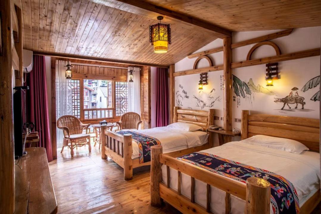 Mountain View Guesthouse Zhangjiajie Dış mekan fotoğraf