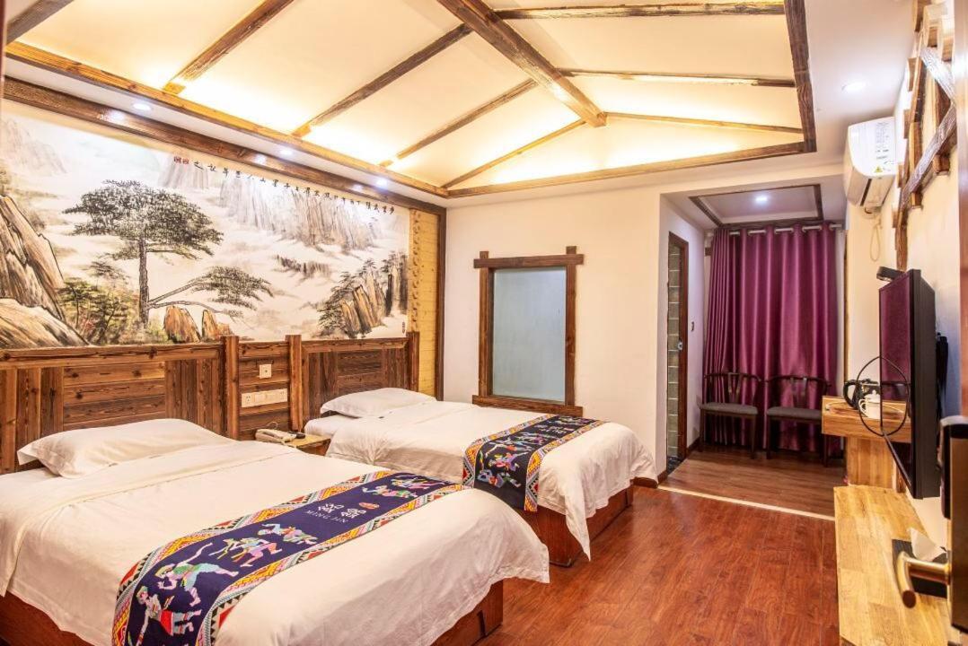 Mountain View Guesthouse Zhangjiajie Dış mekan fotoğraf