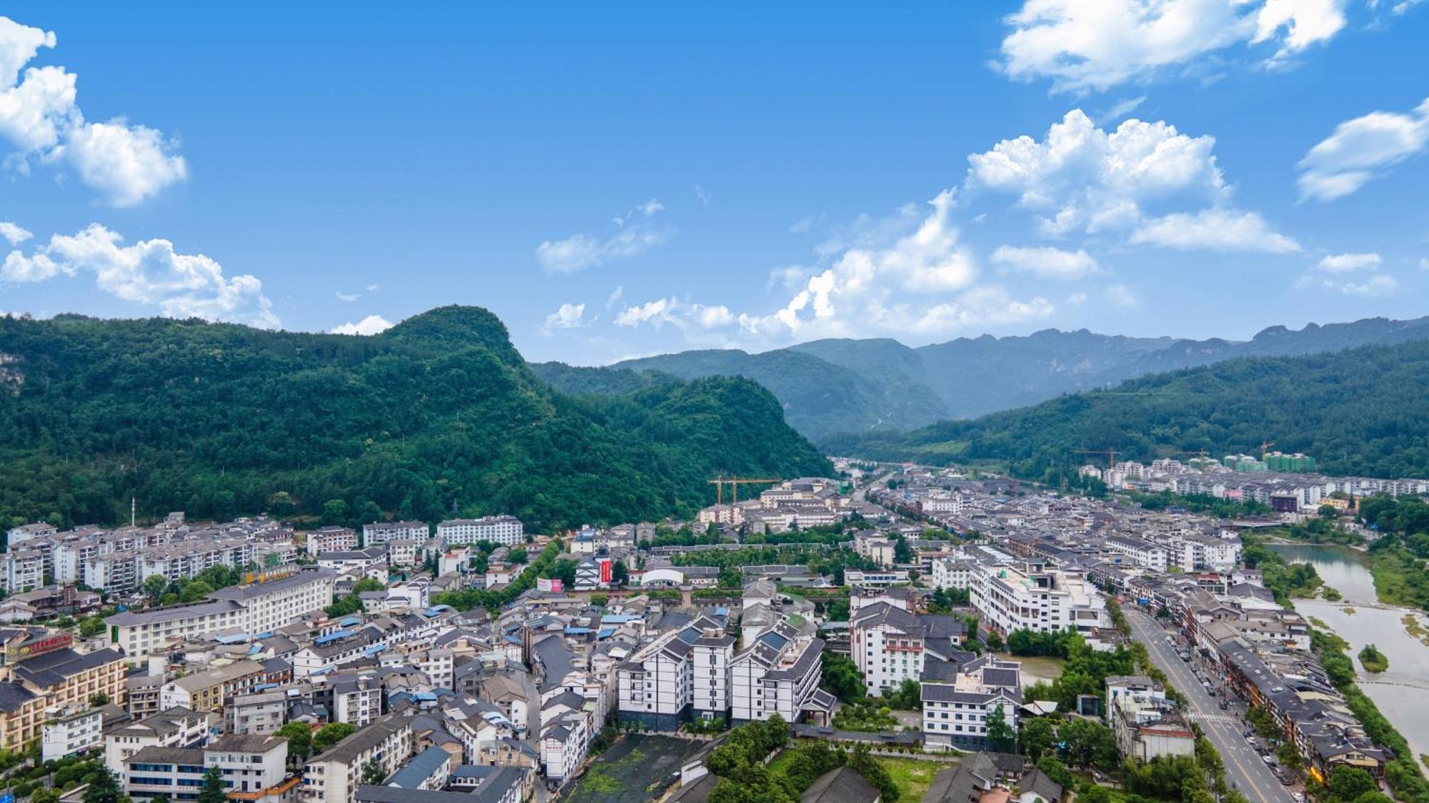 Mountain View Guesthouse Zhangjiajie Dış mekan fotoğraf