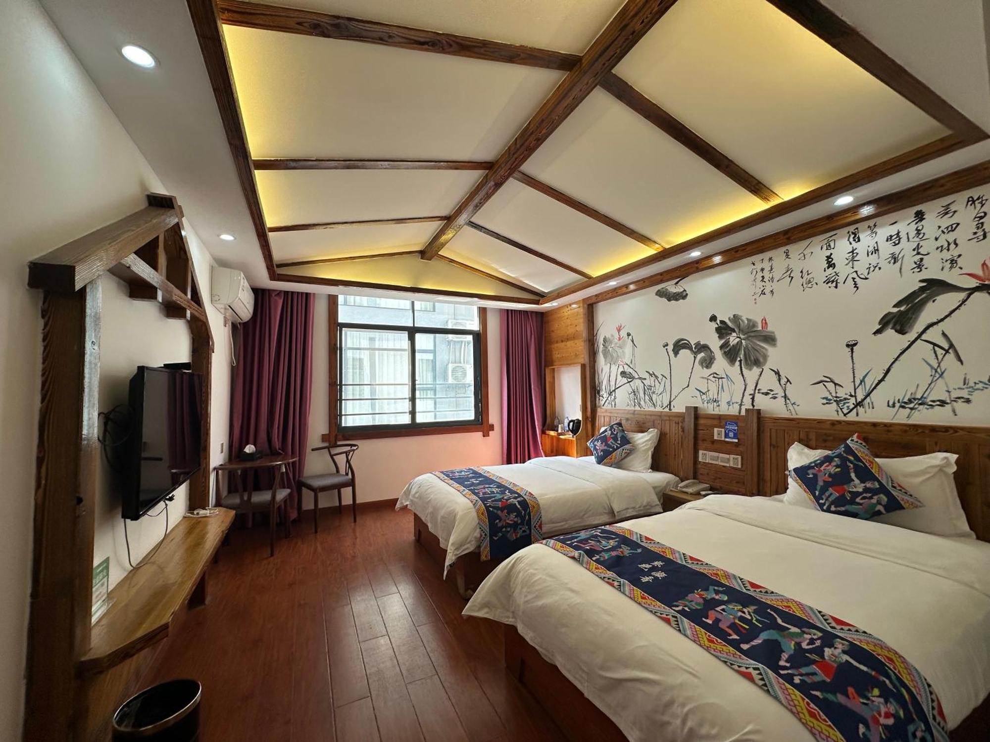 Mountain View Guesthouse Zhangjiajie Dış mekan fotoğraf